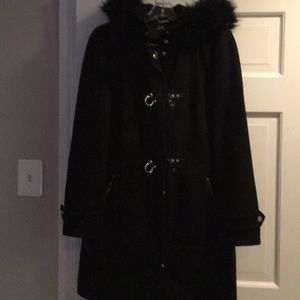 Black winter jacket